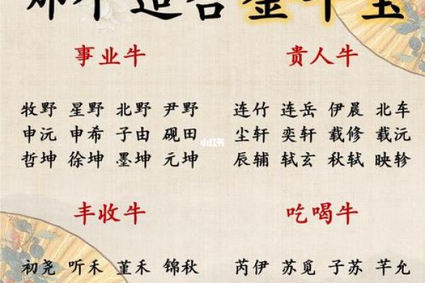 为牛宝宝挑选吉祥又独特的名字