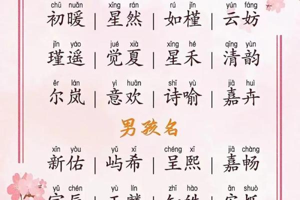 宝宝起名字大全免费推荐，精选独特有寓意的名字供选择