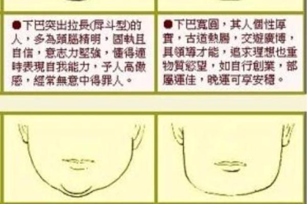 面相学中的无下巴特点及其对人生的影响