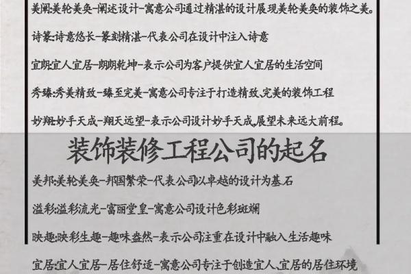 如何根据行业特点为上海公司起名