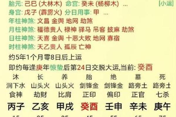 如何通过查八字了解个人命运与性格特点