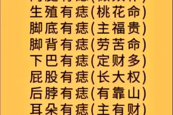 从面部痣相看命运：哪些痣象征着好运