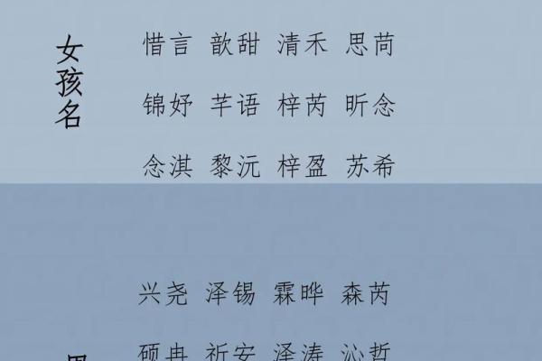 从古诗词中汲取灵感，为男孩起名字