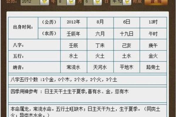 根据生辰八字起名字的方法与技巧