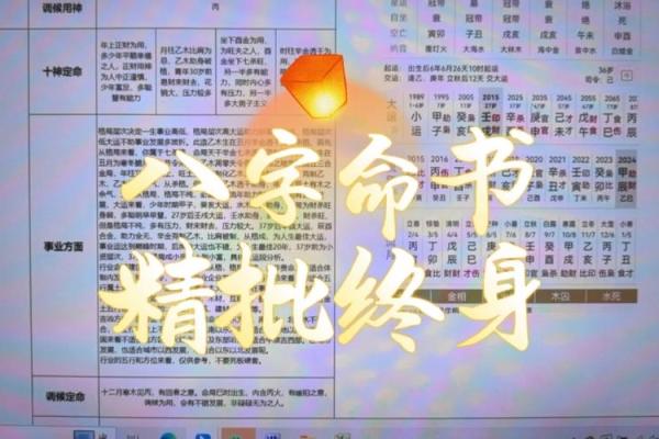 八字命理解析：如何通过八字了解自己的人生轨迹