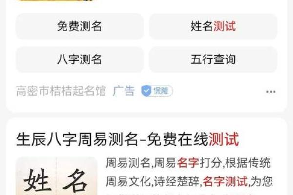 使用免费名字打分工具，揭开名字背后的潜在含义