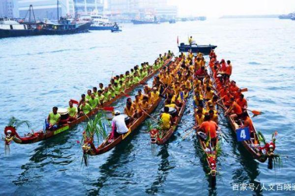 端午节龙舟竞渡，传统习俗传千古