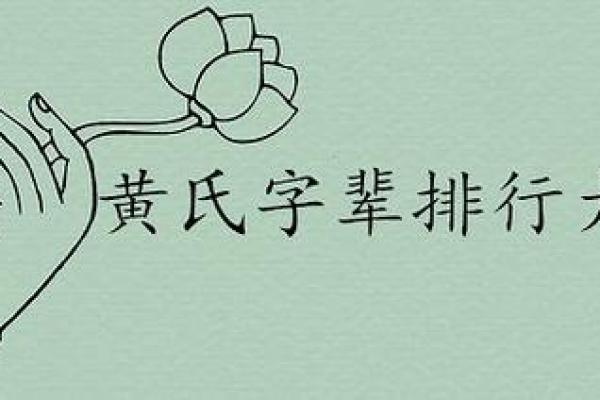 黄将名字运势解析：探寻姓名背后的神秘力量